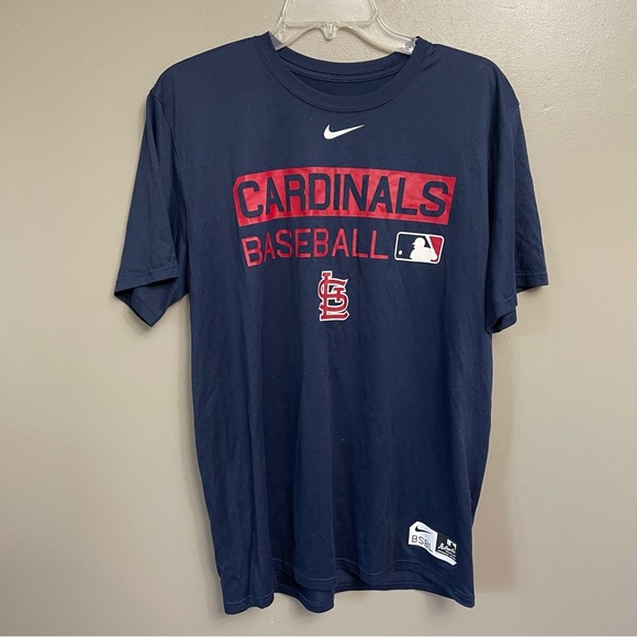 Cardinals Baseball Large Nike Dri-Fit Men's Tee - Picture 1 of 8